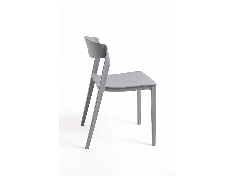 Sillas Comedor - Silla Shine - Gris