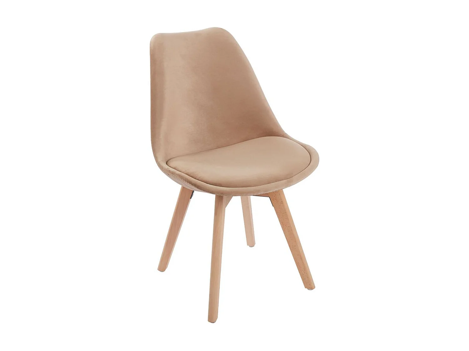 Sillas Comedor - Silla Synk Terciopelo - Champán
