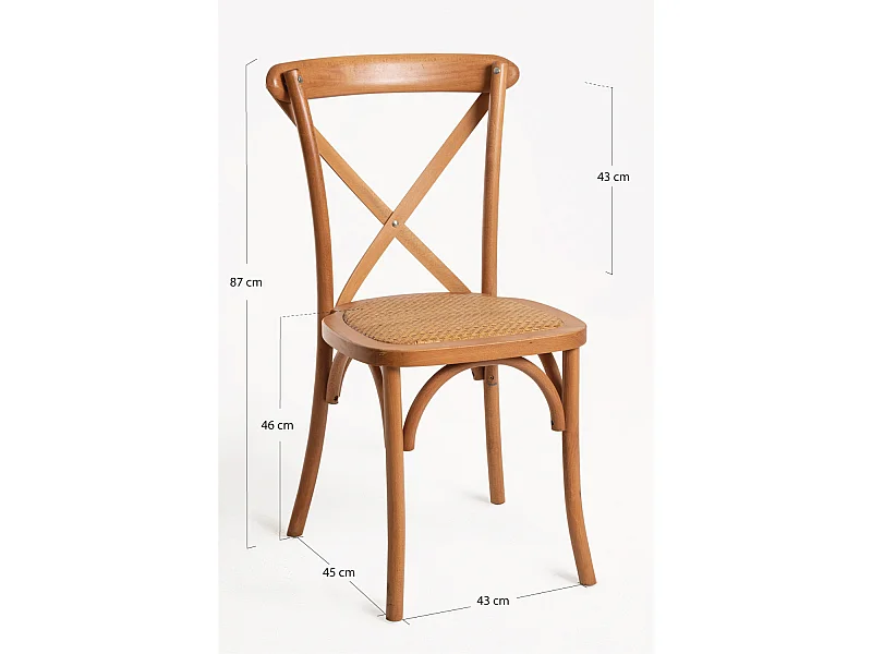 Sillas Comedor - Silla Altea Madera - Madera Natural