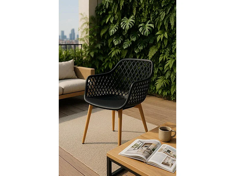 Sillas Comedor - Silla Tyva - Negro