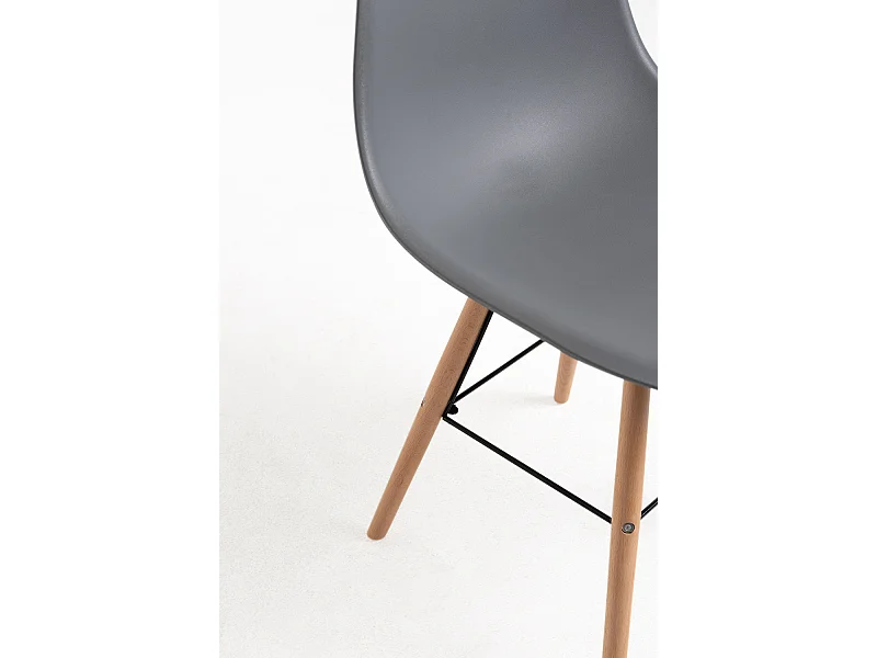 Sillas Comedor - Silla Moli - Gris