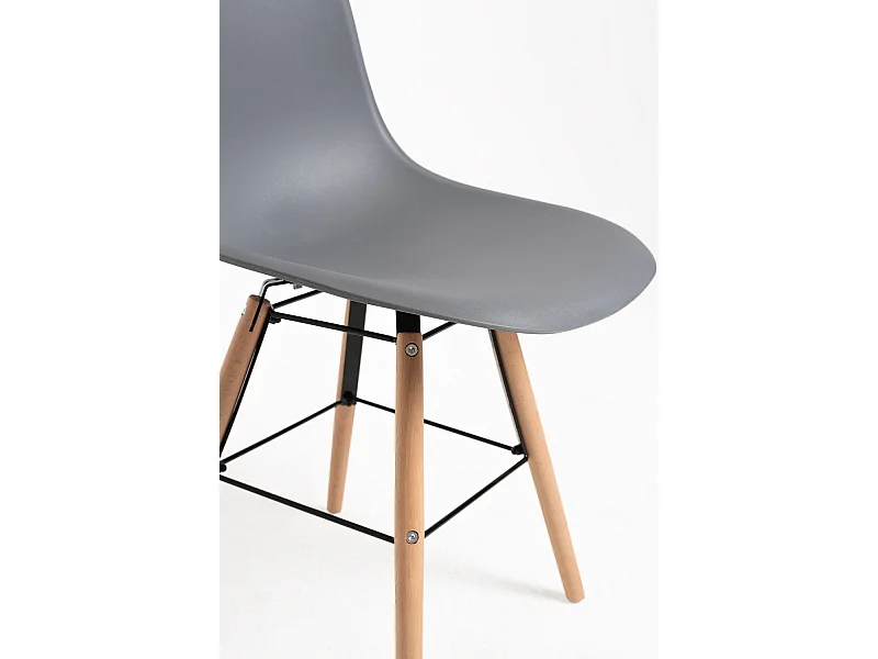 Sillas Comedor - Silla Moli - Gris