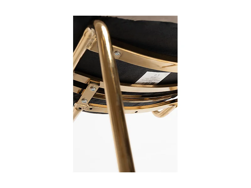 Sillas Comedor - Silla Lenor Golden Terciopelo - Beige