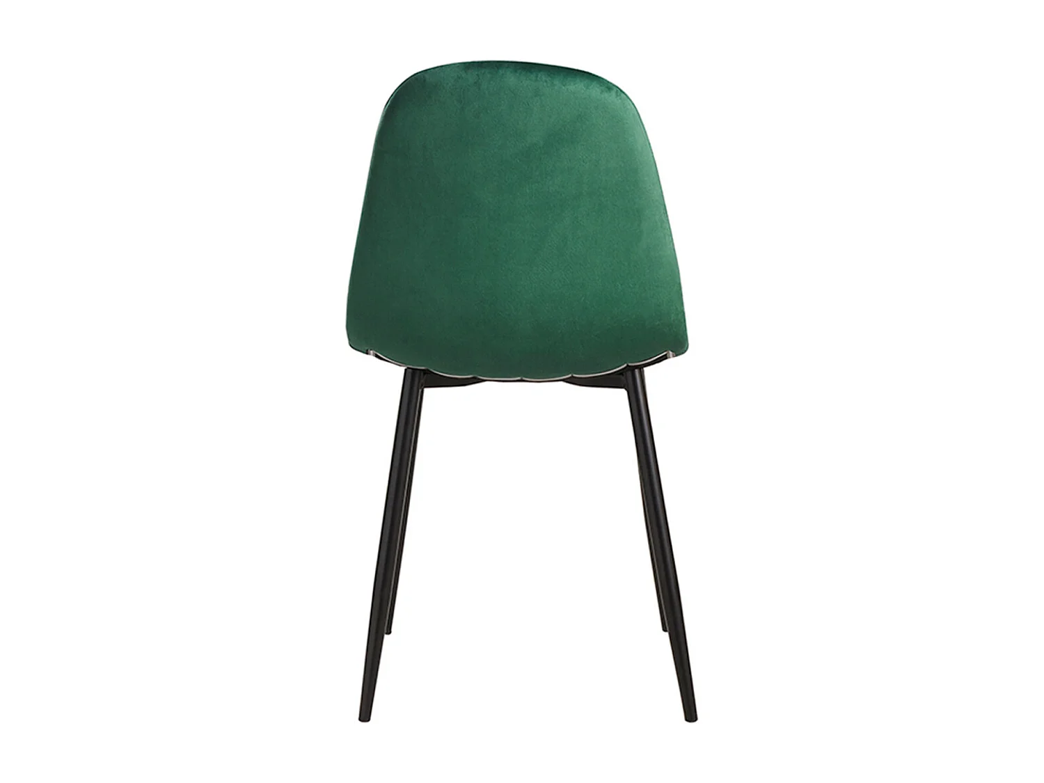 Packs Sillas Comedor - Pack 2 Sillas Teok Black Terciopelo - Verde
