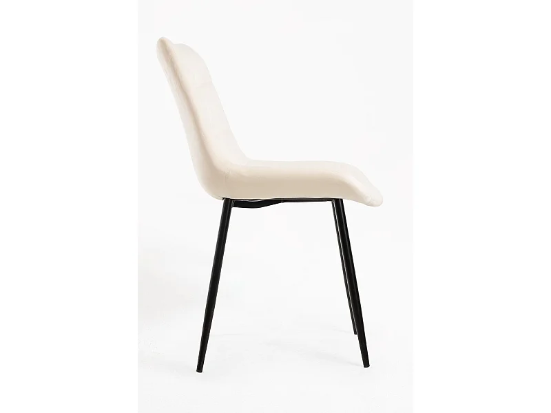 Sillas Comedor - Silla Teray Terciopelo - Beige