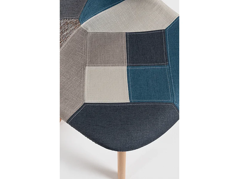 Packs Sillas Comedor - Pack 6 Sillas Synk Patchwork - Azul