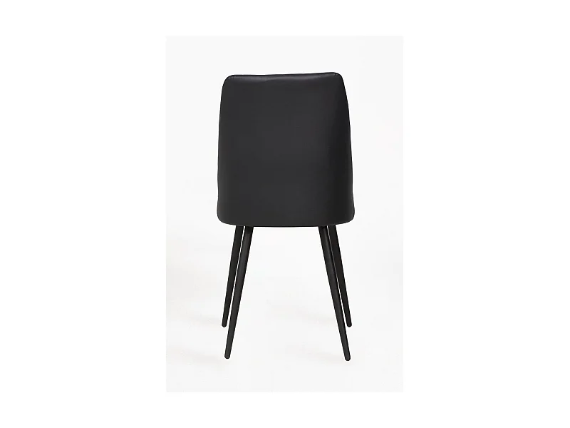 Packs Sillas Comedor - Pack 6 Sillas Betros Polipiel - Negro