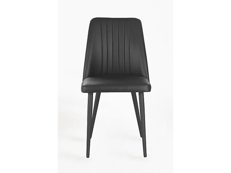 Packs Sillas Comedor - Pack 6 Sillas Betros Polipiel - Negro