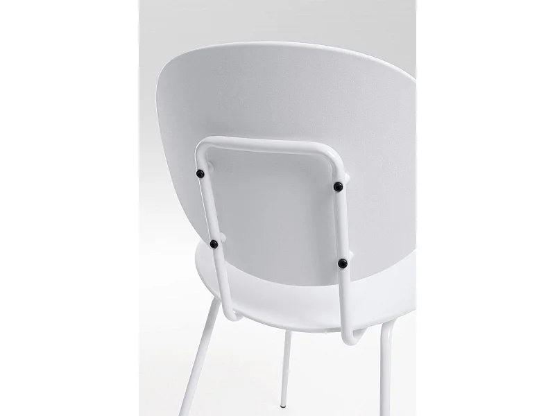 Sillas Comedor - Silla Dony - Blanco
