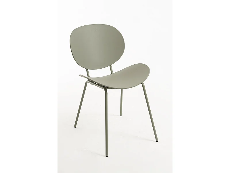 Sillas Comedor - Silla Dony - Celadón