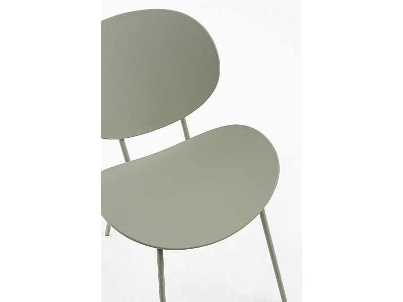 Sillas Comedor - Silla Dony - Celadón