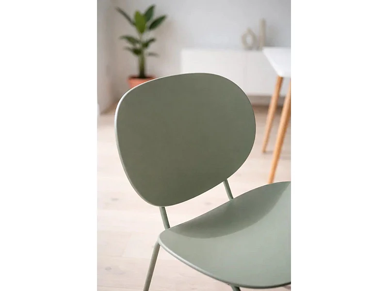 Sillas Comedor - Silla Dony - Celadón