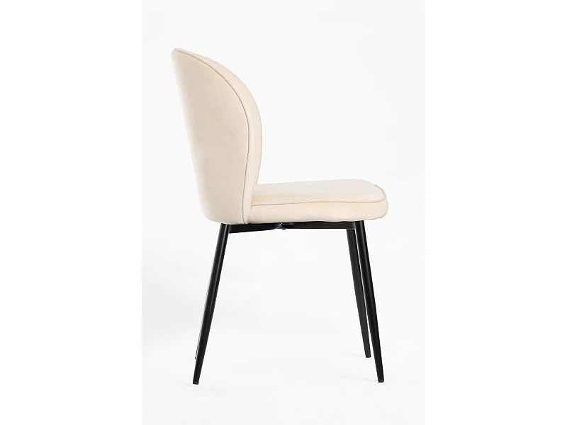 Sillas Comedor - Silla Teile Terciopelo - Beige
