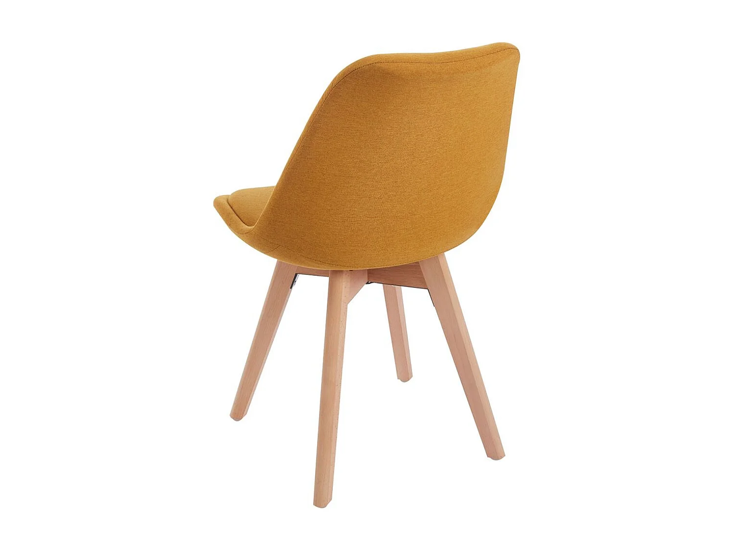 Sillas Comedor - Silla Synk Tela - Mostaza