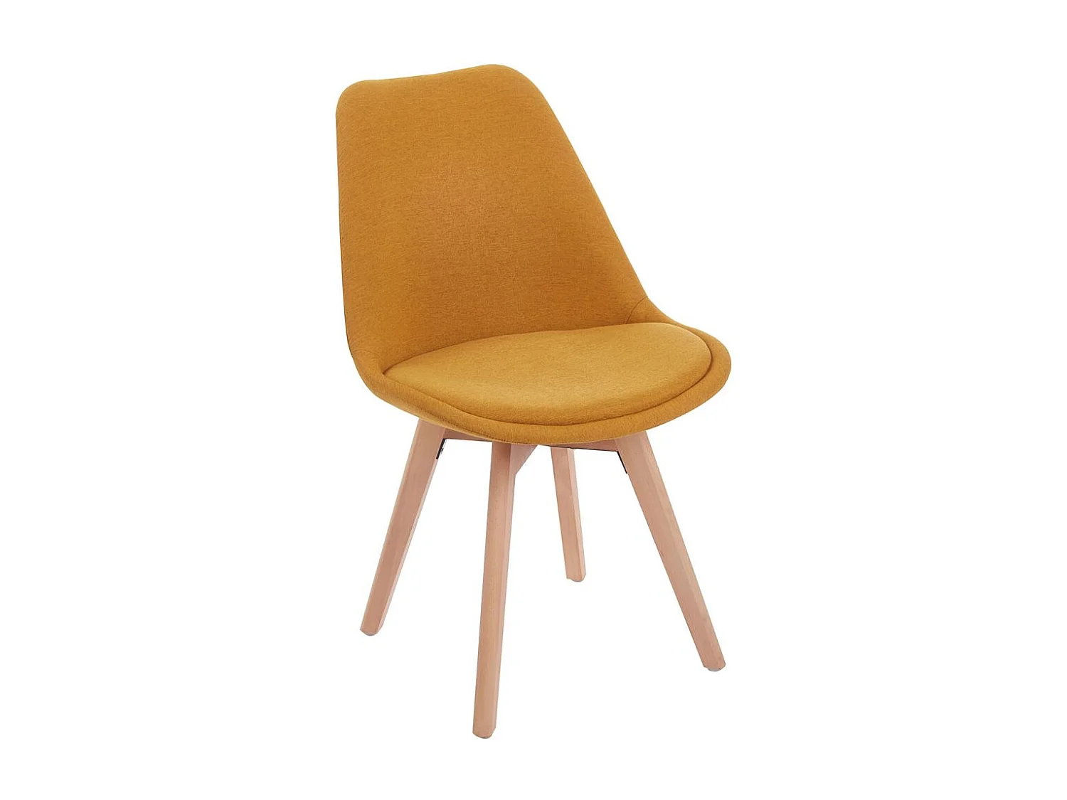 Sillas Comedor - Silla Synk Tela - Mostaza