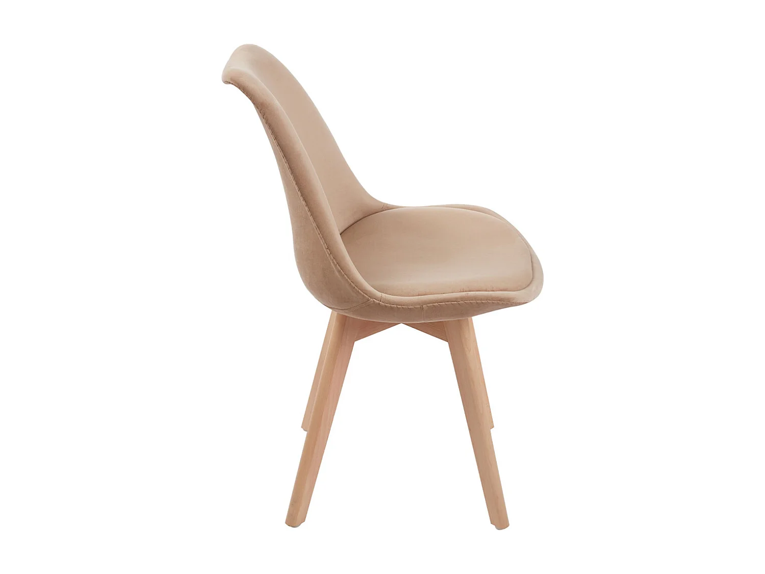 Packs Sillas Comedor - Pack 2 Sillas Synk Terciopelo - Champán