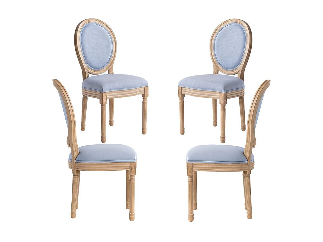 Packs Sillas Comedor - Pack 4 Sillas Palace - Gris oscuro