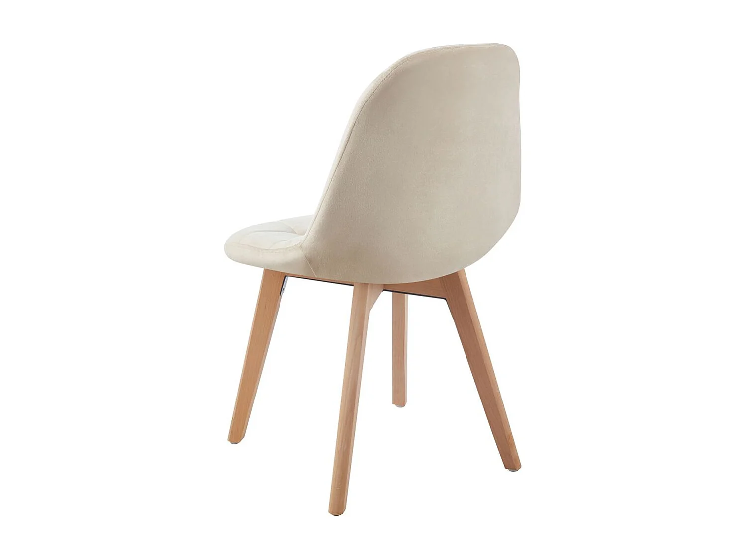 Packs Sillas Comedor - Pack 4 Sillas Kelen Terciopelo - Beige