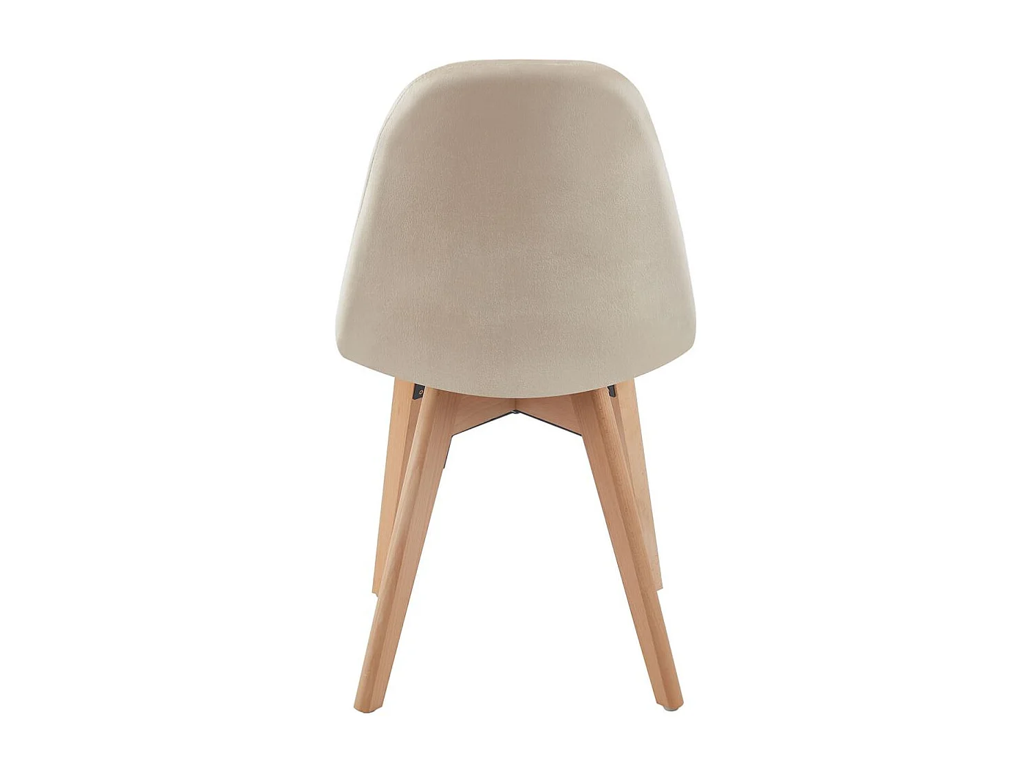 Packs Sillas Comedor - Pack 4 Sillas Kelen Terciopelo - Beige
