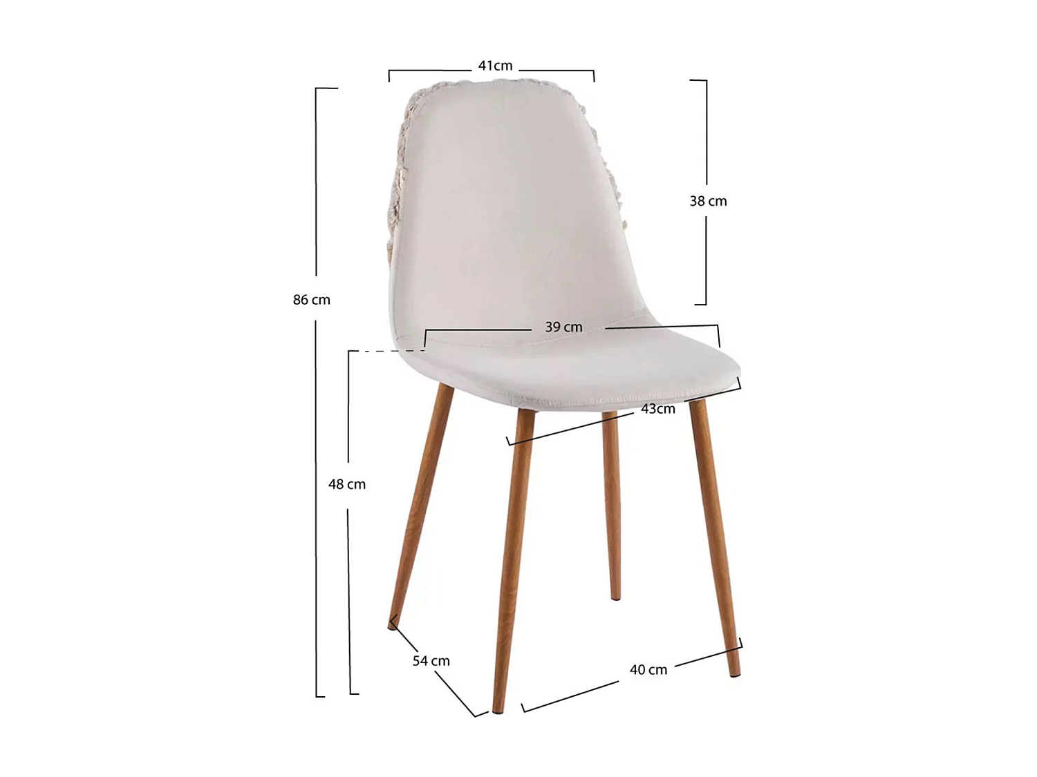 Sillas Comedor - Silla Snowe