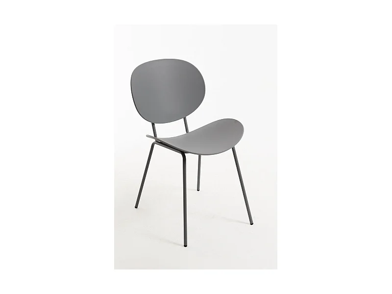 Sillas Comedor - Silla Dony - Gris