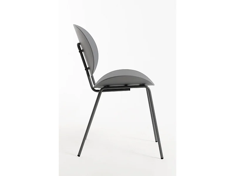 Sillas Comedor - Silla Dony - Gris