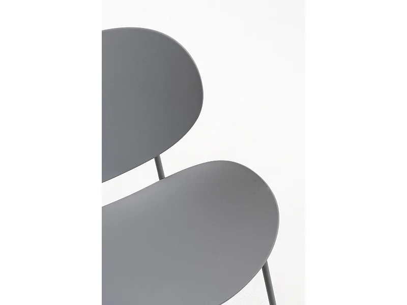 Sillas Comedor - Silla Dony - Gris