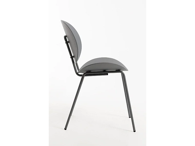 Sillas Comedor - Silla Dony - Gris