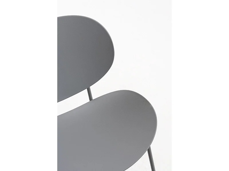 Sillas Comedor - Silla Dony - Gris