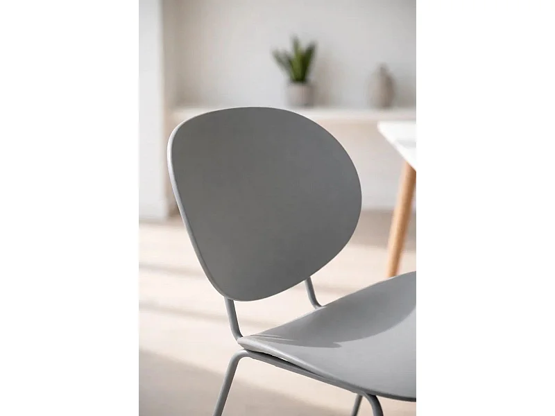 Sillas Comedor - Silla Dony - Gris