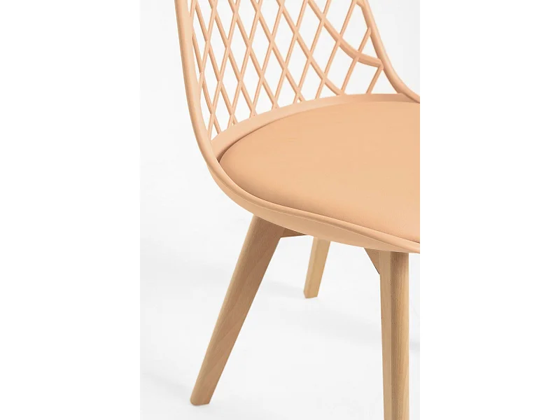 Sillas Comedor - Silla Mima - Naranja claro