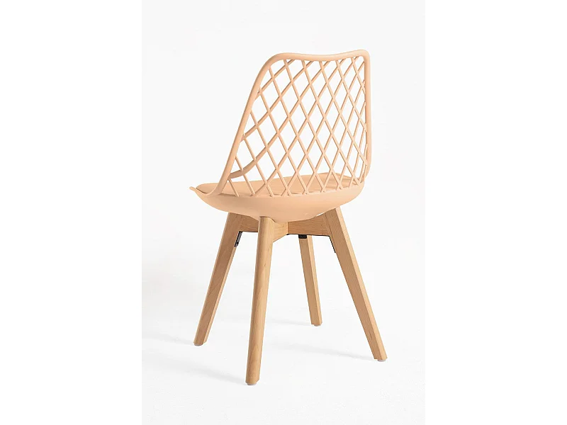 Sillas Comedor - Silla Mima - Naranja claro