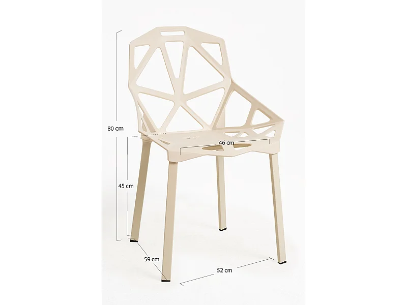 Sillas Comedor - Silla Omega - Beige