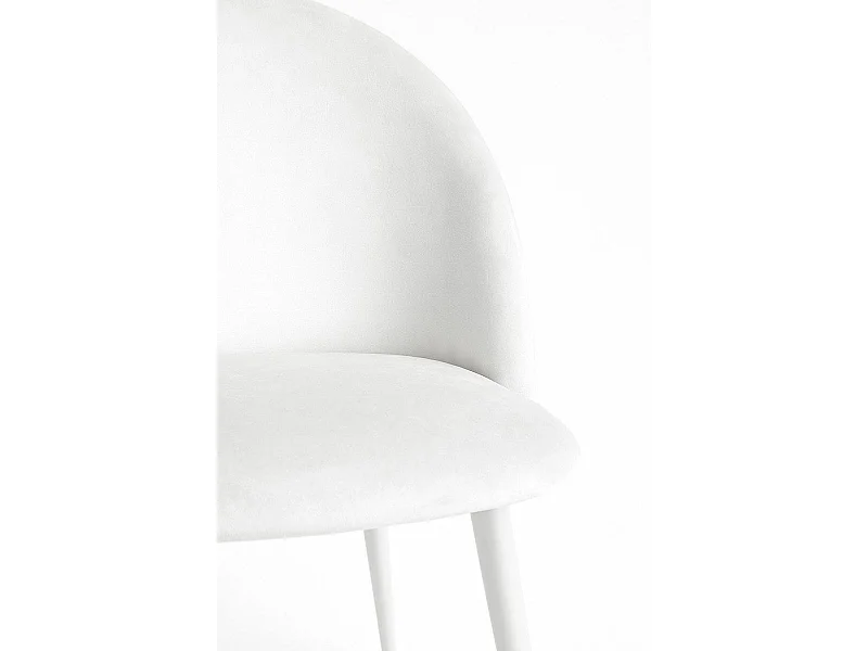 Packs Sillas Comedor - Pack 2 Sillas White Vint Terciopelo - Blanco