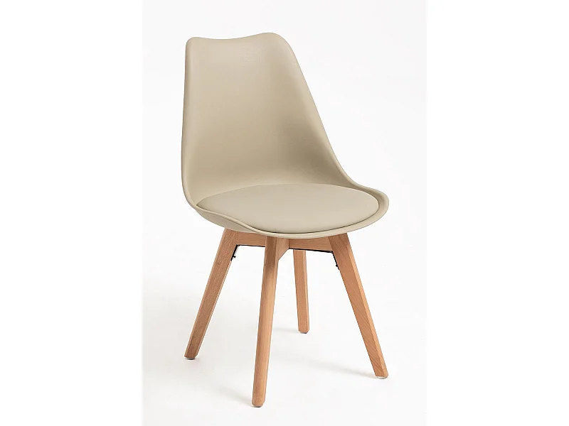 Packs Sillas Comedor - Pack 4 Sillas Synk Basic - Greige