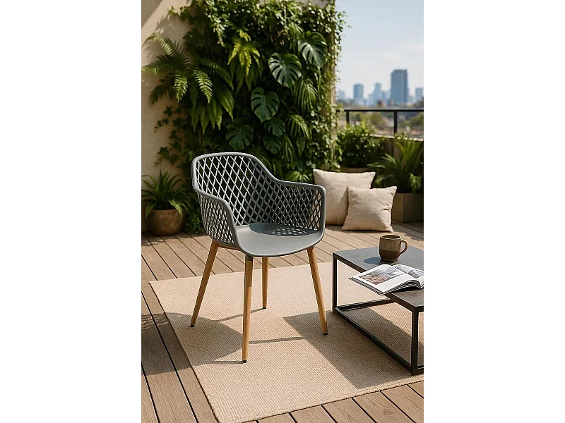 Sillas Comedor - Silla Tyva - Gris