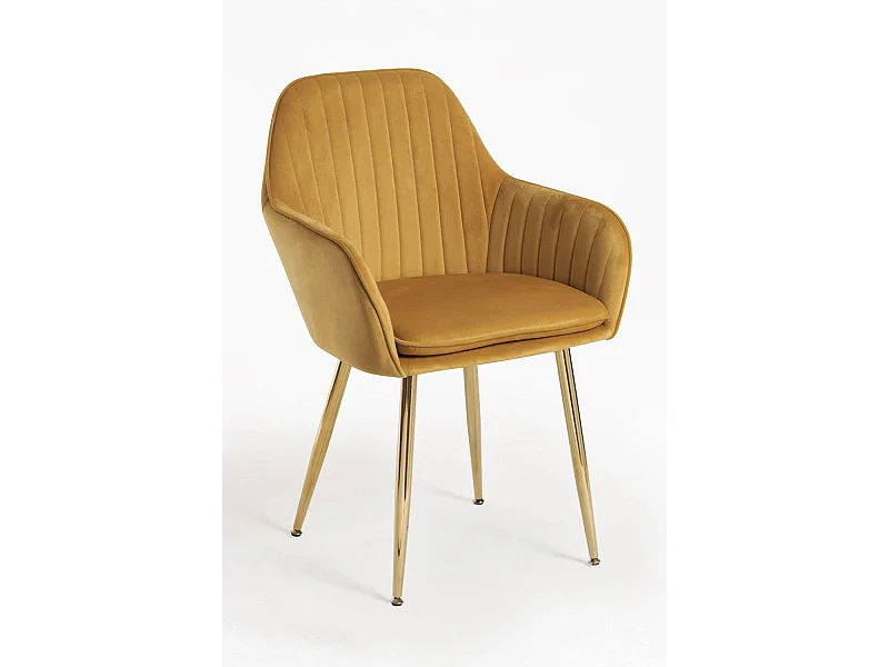 Packs Sillas Comedor - Pack 4 Sillas Chic Golden - Mostaza