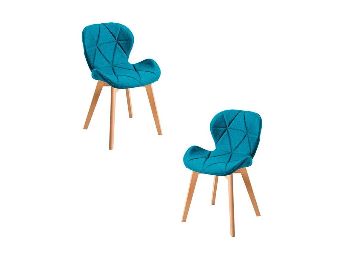 Packs Sillas - Pack 2 Sillas Zie Tela - Verde