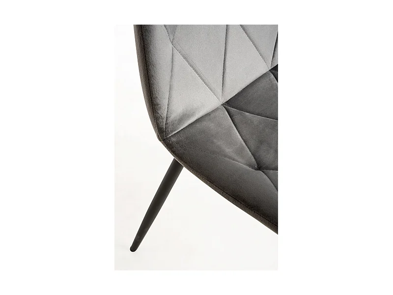 Packs Sillas Comedor - Pack 6 Sillas Lyke Terciopelo - Gris oscuro