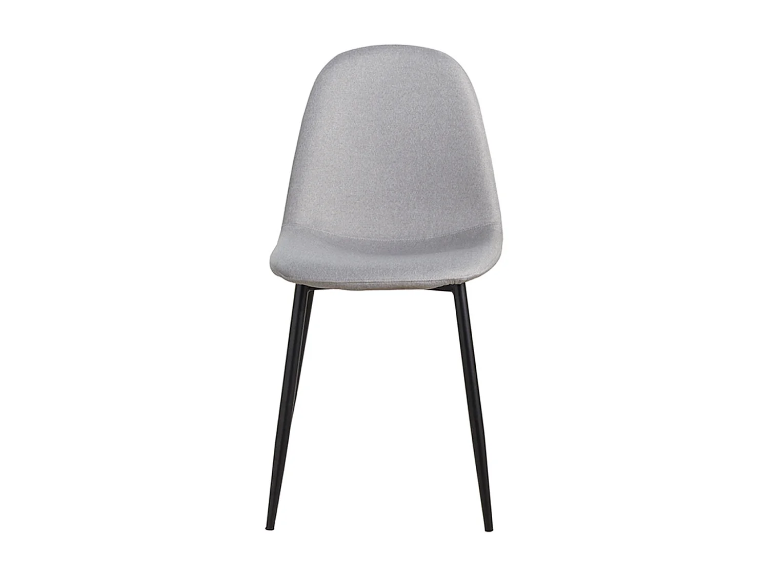 Packs Sillas Comedor - Pack 2 Sillas Black Teok Tela - Gris claro