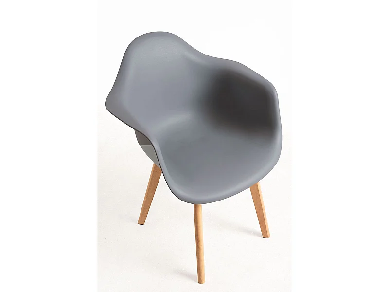 Sillas Comedor - Silla Belu - Gris oscuro