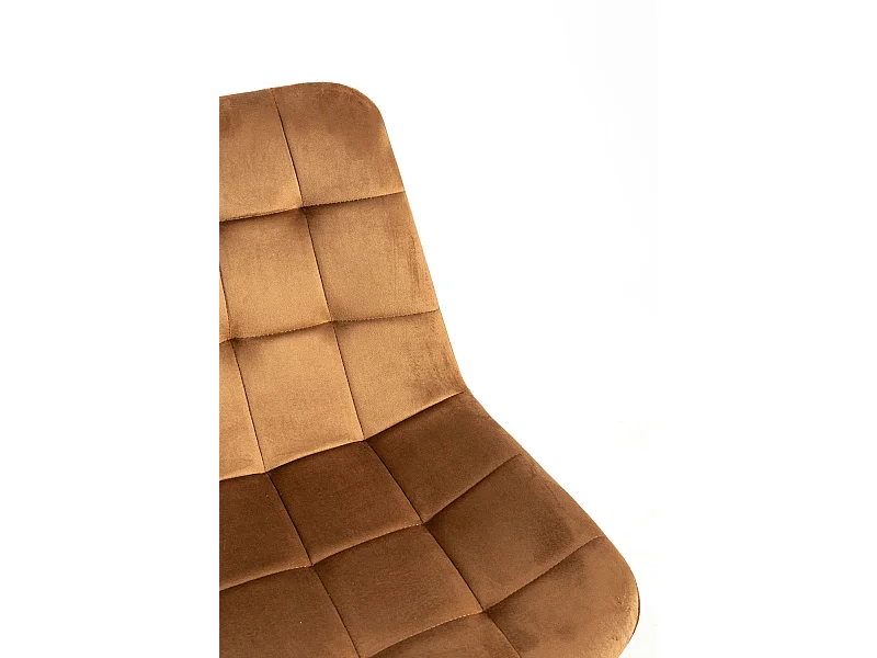 Sillas Comedor - Silla Teray Terciopelo - Marrón Claro