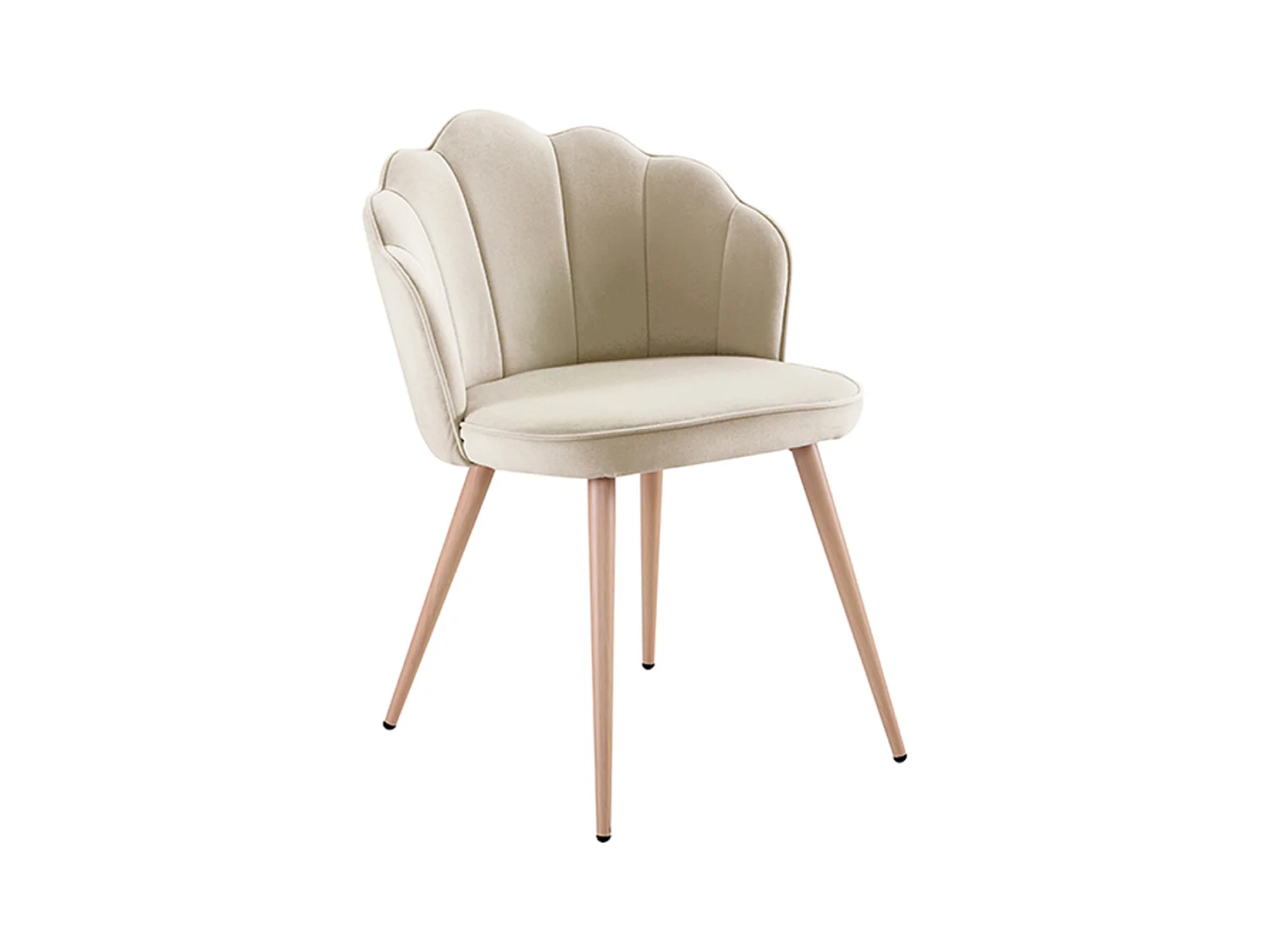 Packs Sillas Comedor - Pack 6 Sillas Blume Terciopelo - Beige