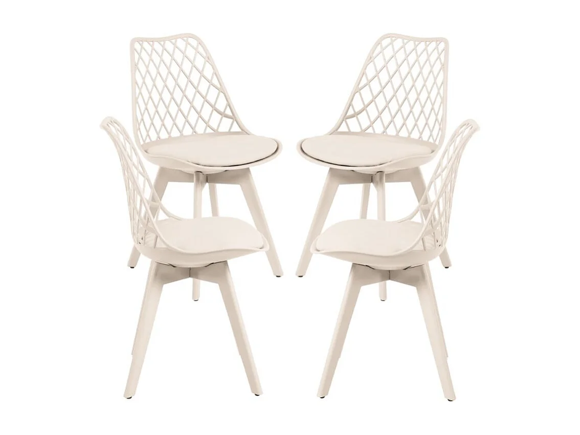 Packs Sillas Comedor - Pack 4 Sillas Mima Suprym - Beige