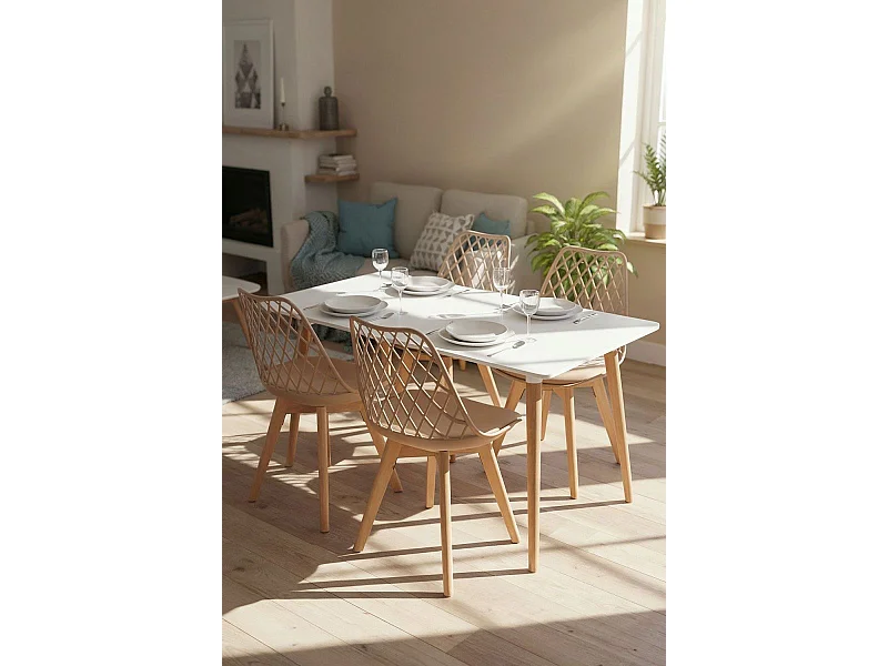 Packs Sillas Comedor - Pack 4 Sillas Mima - Trigo