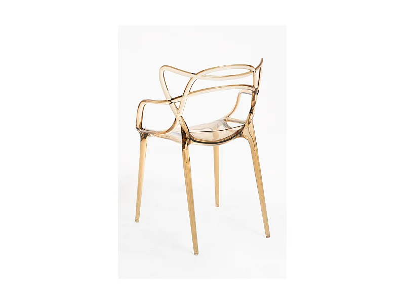 Sillas Comedor - Silla Korme Transparente - Ambar