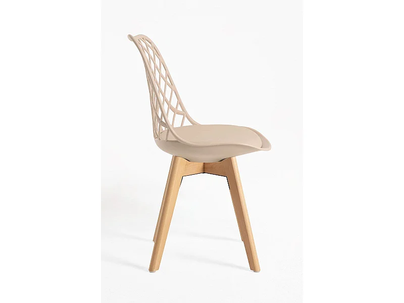 Packs Sillas Comedor - Pack 6 Sillas Mima - Beige Tapioca