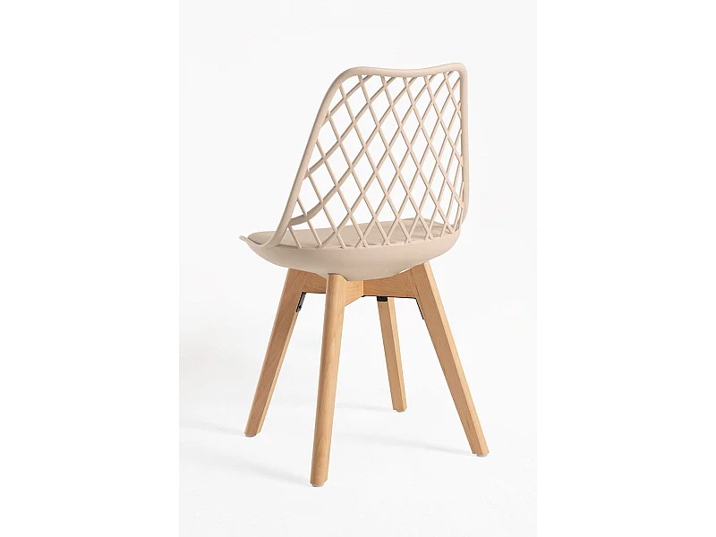 Packs Sillas Comedor - Pack 6 Sillas Mima - Beige Tapioca