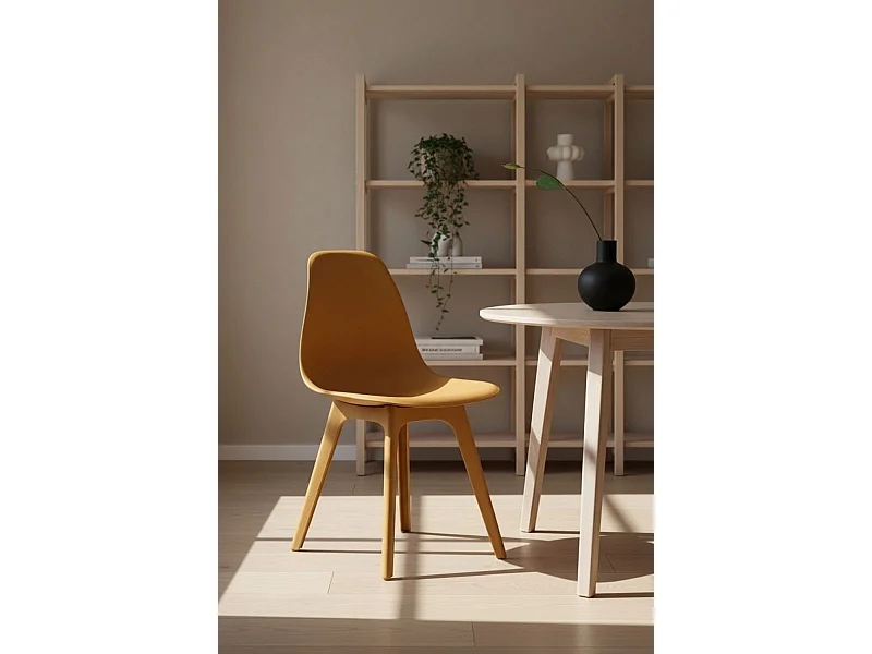 Sillas Comedor - Silla Kelen Suprym - Mostaza