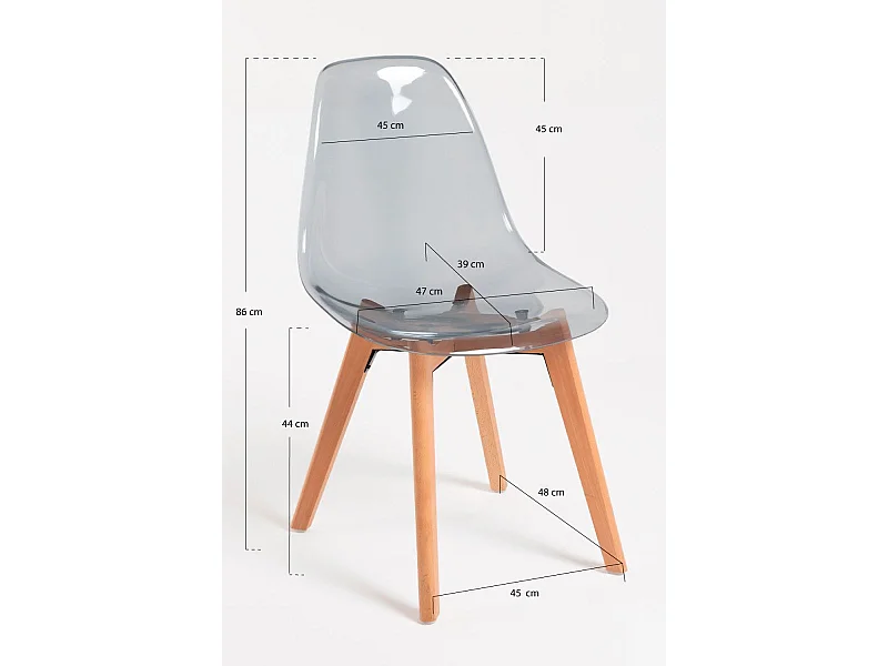 Packs Sillas Comedor - Pack 4 Sillas Kelen Ahumada